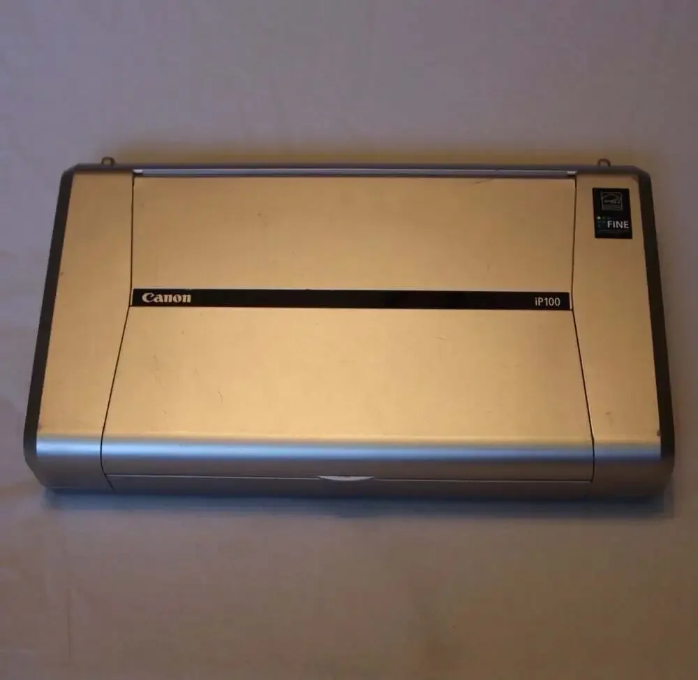 Canon PIXMA iP100 Portable Inkjet Photo Printer